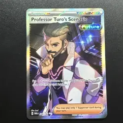 Professor Turo's Scenario 240/182 Pokemon Paradox Rift Full Art Ultra Rare - Image 1