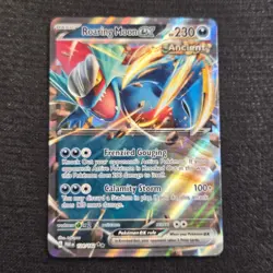 Pokemon Paradox Rift Roaring Moon ex Double Rare 124 Near Mint - Image 1