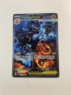 2025 Pokemon Phantasmal Flames Mega Charizard x EX 125/094 SIR - Image 1