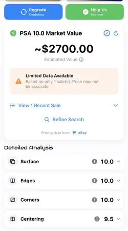 2025 Pokemon Phantasmal Flames Mega Charizard x EX 125/094 SIR - Image 4
