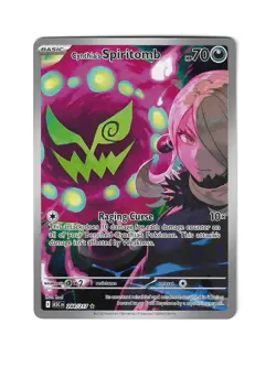 Pokemon TCG Cynthia's Spiritomb 244/217 Illustration Rare Ascended Heroes NM - Image 1
