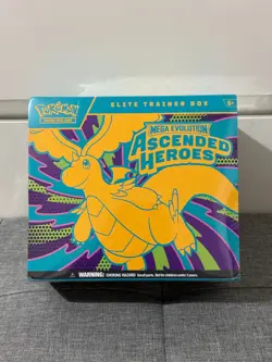 Pokemon TCG Mega Evolution Ascended Heroes ETB Elite Trainer Box Sealed New ✅✨ - Image 1
