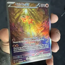 Chi-Yu ex - 259/193 Paldea Evolved Special Illustration Pokemon - NM/MINT - Image 4