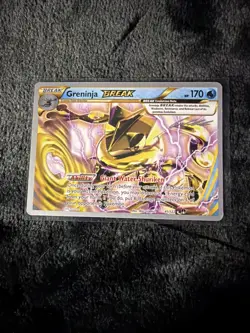 Pokemon TCG Greninja-Break Point 41/122 HP 170 World Championship - Image 1