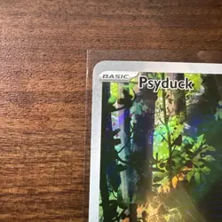 🔥Pokemon Psyduck 175/165 Illustration Rare Full Art Holo 151 2023🔥 - Image 5