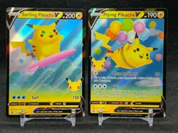 Flying Pikachu V & Surfing Pikachu V ✨ Pokemon Celebrations - Image 1