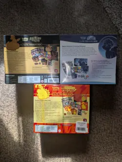 Pokemon Shining Fates, Silver Tempest, Vivid Voltage ETB Bundle(Pls Read Below) - Image 2