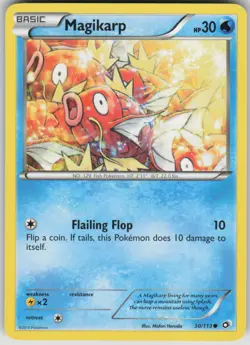 Pokemon TCG Magikarp Common Legendary Treasures 30/113 - Image 1