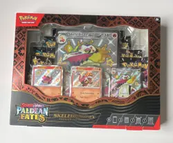 Pokemon Paldean Fates Skeledirge Fuecoco Crocalor Premium Collection Box - Image 1