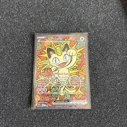 Meowth ex 121/088 ENGLISH Special Illustration Rare - Perfect Order SIR Pokemon - Image 1