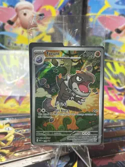 Pokemon TCG Tyrunt 070 Black Star Promo Holo Near Mint Sealed With Dividers - Image 1