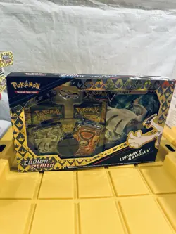 Pokemon Crown Zenith Special Collection Unown V & Lugia V Sealed - Image 1