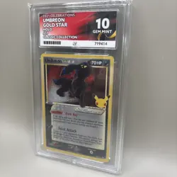 Pokemon TCG Umbreon Gold Star 17/17 Celebrations Ace 10 🔥 - Image 2