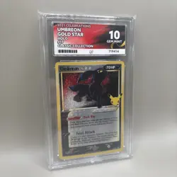 Pokemon TCG Umbreon Gold Star 17/17 Celebrations Ace 10 🔥 - Image 3