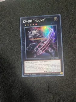 K9 -00 "Hound" JUSH-EN036 - Super Rare - YuGiOh - Image 1