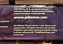 Pokemon Trick Or Trade Lot 2022 (12) Packs Gengar Mewtwo - Image 3