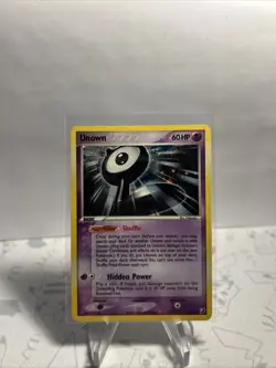 2005 Unown - Holo Rare 1/28 - Pokemon Unseen Forces - Secret Rare - MP - Image 1