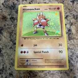 Pokemon Hitmonchan Rare 62/108 XY Evolutions 70 HP Jab Special Punch 2016 - Image 2