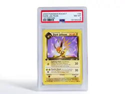 POKEMON * PSA 8 * DARK JOLTEON * 1ST EDITION NON HOLO 2000 NM-MT #38 38/82 - Image 1