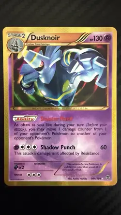 Pokemon Dusknoir 104/101 Plasma Blast - Image 1