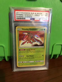Pokemon Shining Genesect Shining Legends Holo Ultra Rare #9 PSA 10 Gem Mint - Image 1