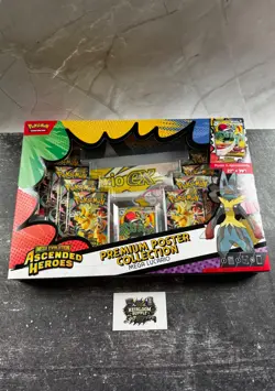 Pokemon TCG: Ascended Heroes Premium Poster Collection - Mega Lucario, Sealed - Image 1