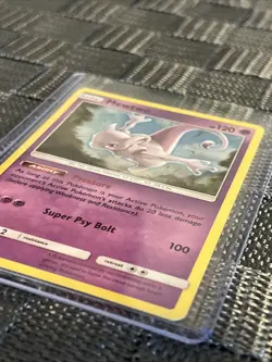 *BLACK STAR* Mewtwo SM77 Bubble Holo Promo NM Pokemon TCG - Image 3