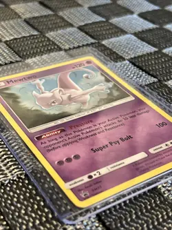 *BLACK STAR* Mewtwo SM77 Bubble Holo Promo NM Pokemon TCG - Image 4