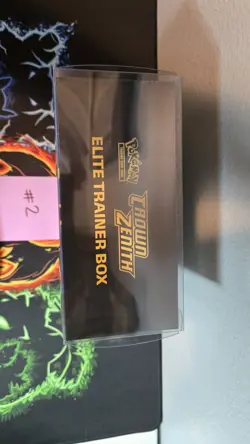 Pokemon TCG Crown Zenith Elite Trainer Box - small tear on bottom - Image 4