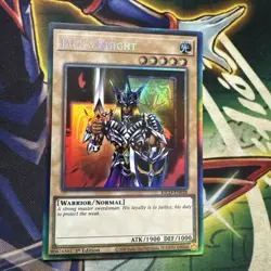 Yugioh! Jack's Knight KICO-EN028 Collector's Rare 1st Edition VLP/NM - Image 1