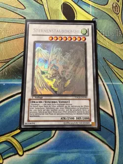 Stardust Dragon - Ghost Rare - 1st Edition TDGS-DE040 - exc - Deutsch - Yu-Gi-Oh - Image 1