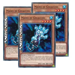 3x MANO DI GHIACCIO • (Ice Hand) • Comune • SDBT IT021 • 1Ed • YUGIOH! ANDYCARDS - Image 1