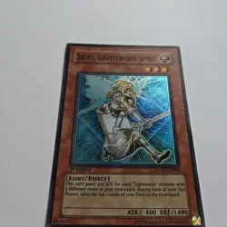 Yu-Gi-Oh! Shire, Lightsworn Spirit SOVR-EN082 Super Rare 1st Edition LP Fairy - Image 4