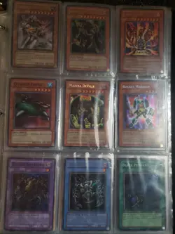 Vintage Yugioh Binder Card Collection 1st & Limited Editions Rares Holos L@@K - Image 2