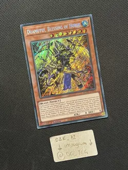 Yugioh - Duamutef, Blessing Of Horus - AGOV-EN012 - 1st Ed - Secret Rare - M/NM - Image 3