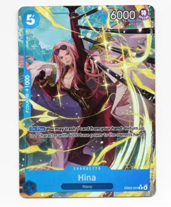 Hina (Alternate Art) EB03-025 Extra Booster: One Piece Heroines Edition Foil - Image 1