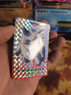 Pokemon Karte Card carddass Monsters collection Red 1996 japan Gengar Prisma GD- - Image 3