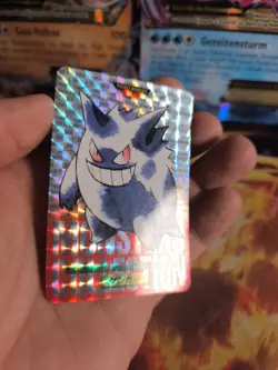 Pokemon Karte Card carddass Monsters collection Red 1996 japan Gengar Prisma GD- - Image 4