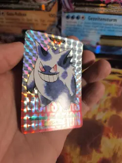 Pokemon Karte Card carddass Monsters collection Red 1996 japan Gengar Prisma GD- - Image 5