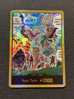 DON!! Card [Egghead Gold] One Piece The Azure Sea’s Seven English MINT (OP14) - Image 1