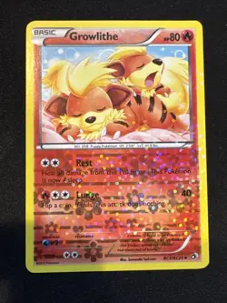 Pokemon Card - Growlithe - RC4/RC25 - Radiant Collection - Holo - NM - Image 2