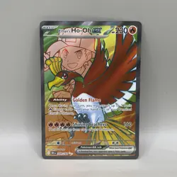 Pokemon TCG Ethan's Ho-Oh EX 209/182 S&V Destined Rivals Ultra Rare Holo Card - Image 1