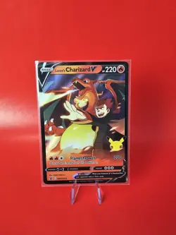Lances Charizard SWSH133 Promo Card Black Star Celebrations - Image 1
