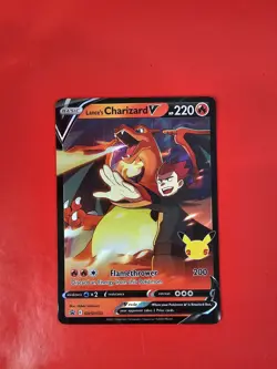 Lances Charizard SWSH133 Promo Card Black Star Celebrations - Image 3