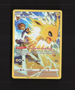 Jolteon TG04/TG30 Brilliant Stars Full Art Ultra Rare Holo Pokemon Card NM - Image 1