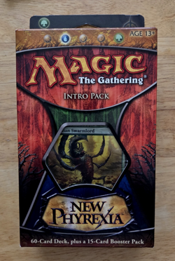 Mtg New Phyrexia Ravaging Swarm Intro Pack Factory Sealed - Image 1