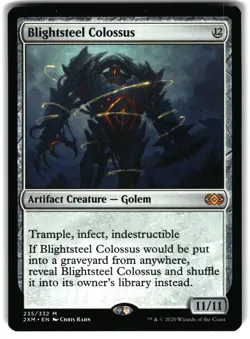 Blightsteel Colossus 235/332 Magic_the_gathering The List Reprints - Image 1