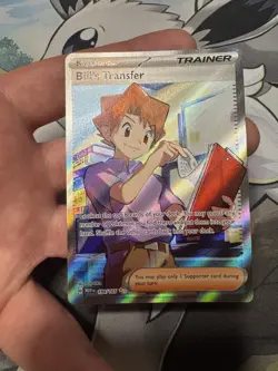 Pokemon TCG Bill's Transfer Scarlet & Violet-151 194/165 Holo Ultra Rare - Image 1