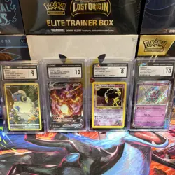 Pokemon CGC Graded Card Lot - Sabrina's Alakazam, Spiritomb, Mareep, Charizard … - Image 5