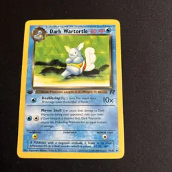 Pokemon Team Rocket 46/82 Dark Wartortle 1st Edition LP-NM - Image 2